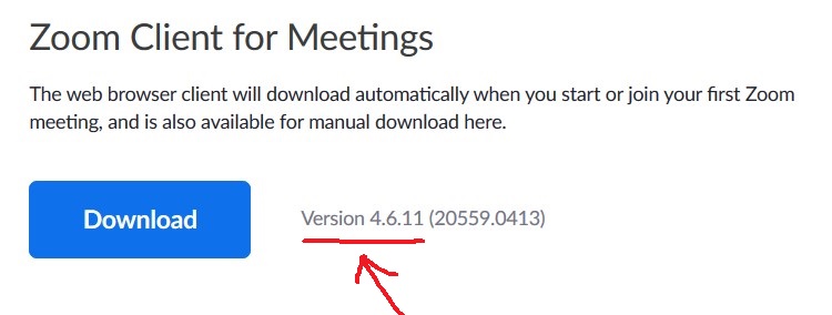 latest zoom version