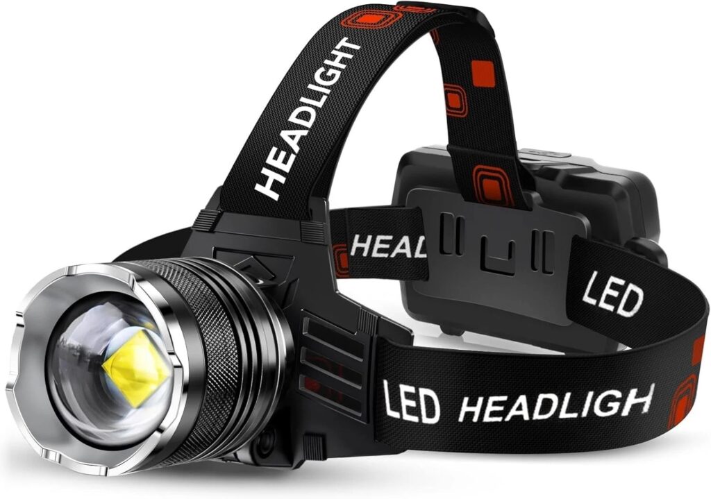 AKNEAR LED Rechargeable Headlight