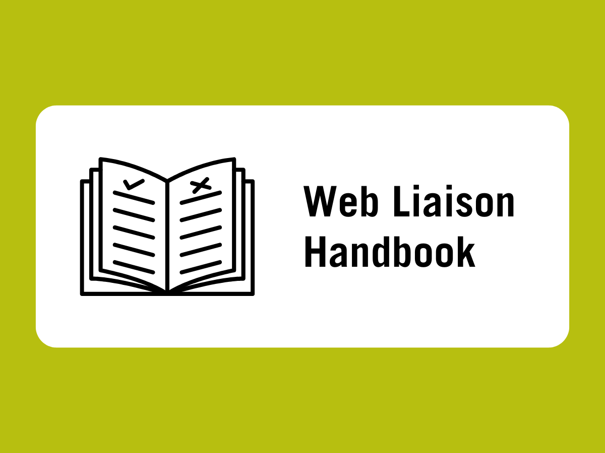 Web Liaison Handbook