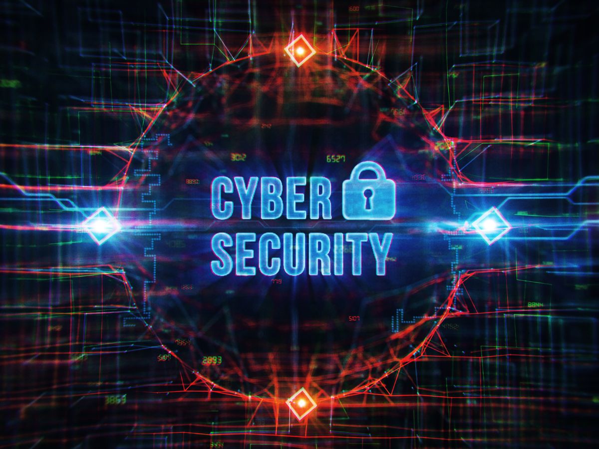 graphic representing cybersecurity